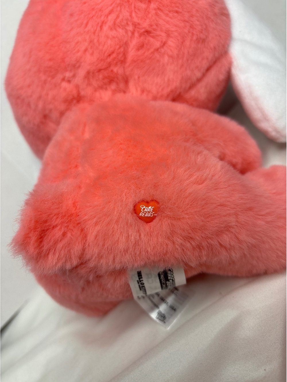 Hello Kitty x Care Bears Cinnamoroll as Love-A-Lot Bear 9 inch Plush 2024 Sanrio - Picture 5 of 9